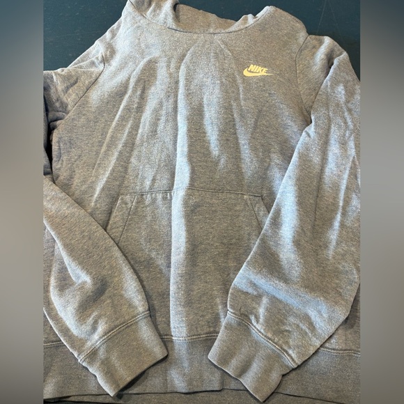 Nike Tops - Nike Cowl Neck Hoodie Sweatshirt Blue Women’s s Logo